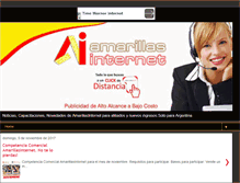 Tablet Screenshot of amarillaspublicidadcordoba.com